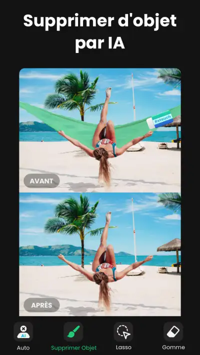 Effacer Objet sur Photo &Gomme screenshot 1