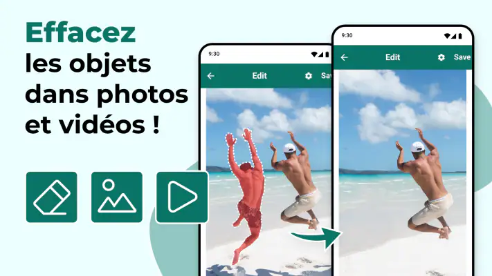 Effacer objets: photo et vidéo screenshot 1