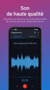 Enregistreur de Voix Facile screenshot