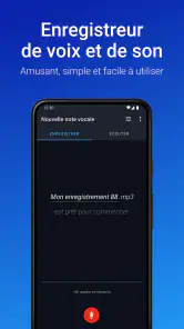 Enregistreur de Voix Pro screenshot