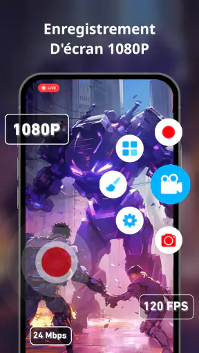 Enregistreur d'écran video HD screenshot 1