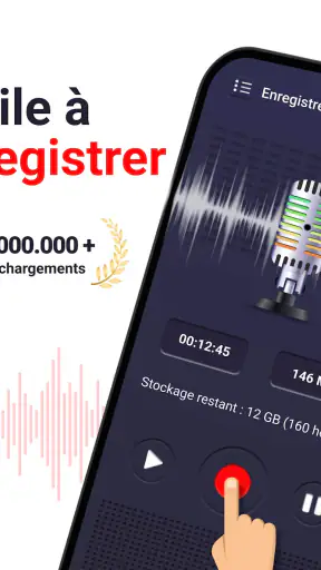 Enregistreur vocal screenshot 1