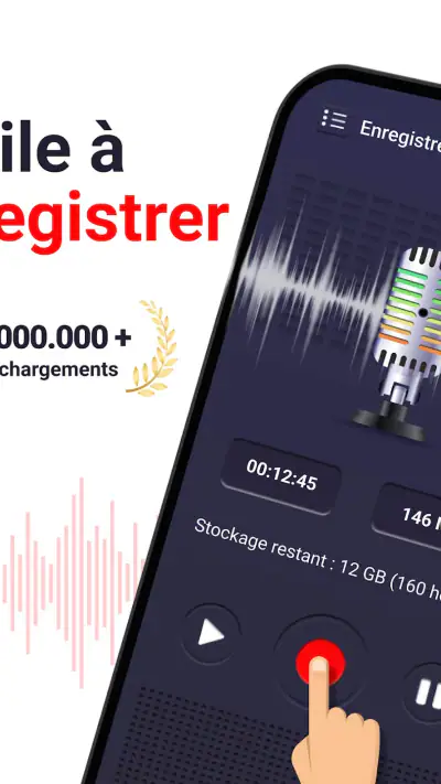 Enregistreur vocal screenshot 1