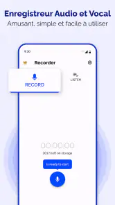Enregistreur vocal - Notes screenshot