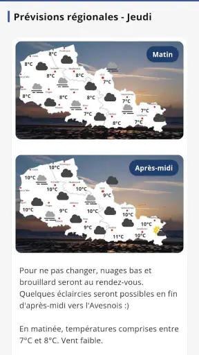 Eole, la météo de chez vous ! screenshot 1