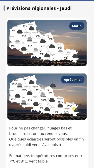 Eole, la météo de chez vous ! screenshot 1