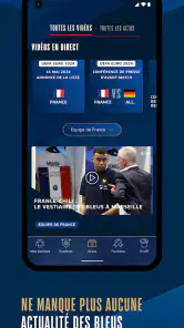 Équipes de France de Football screenshot