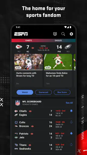 ESPN screenshot 1