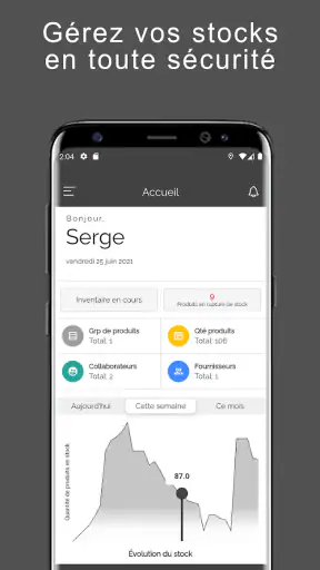 eStock - Gestion de stock screenshot 1