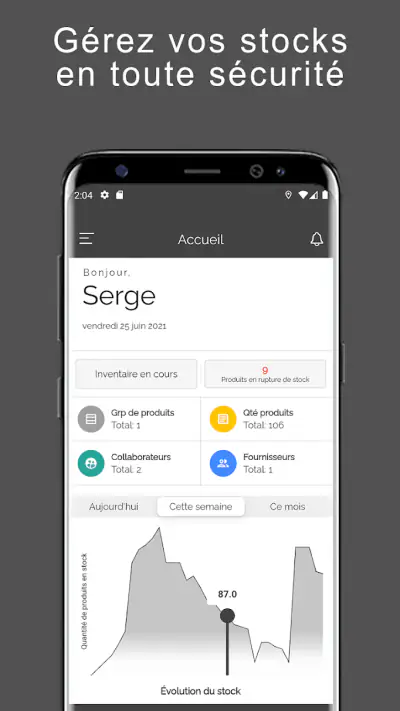 eStock - Gestion de stock screenshot 1