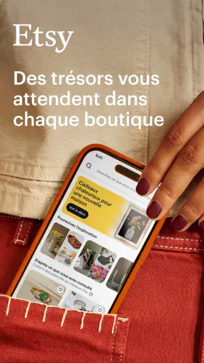 Etsy : achats en ligne screenshot 1