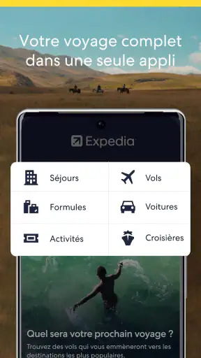 Expedia : vols et hôtels screenshot 1