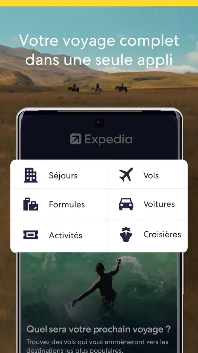 Expedia : vols et hôtels screenshot 1