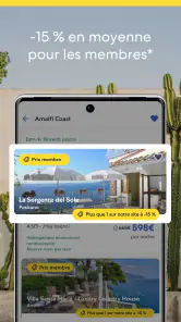 Expedia : vols et hôtels screenshot