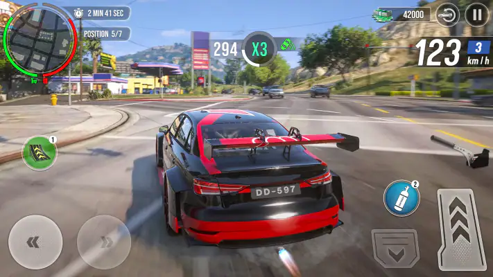 Extreme Car Racing Drift Games screenshot 1