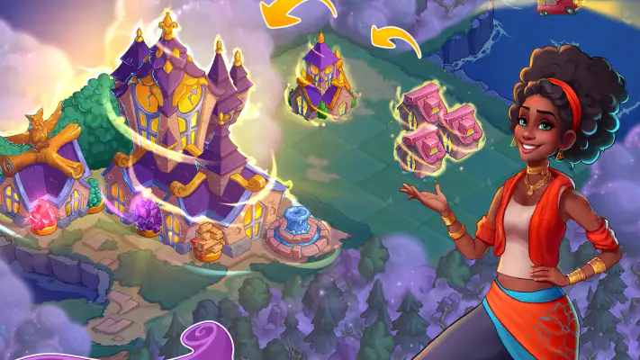 Fable Town: Merge & Fusion screenshot 1