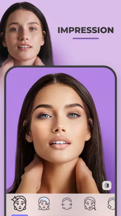 FaceApp: Éditeur de visage screenshot 1