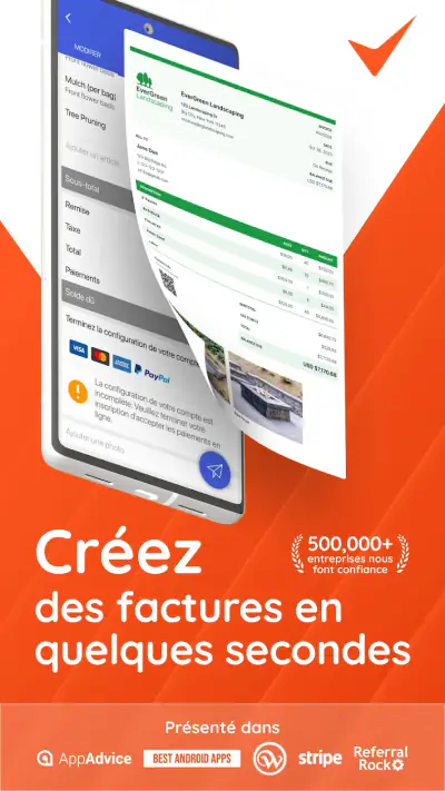 Facture Facile - Faire Devis screenshot 1