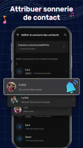 Faire sonnerie, Couper musique screenshot