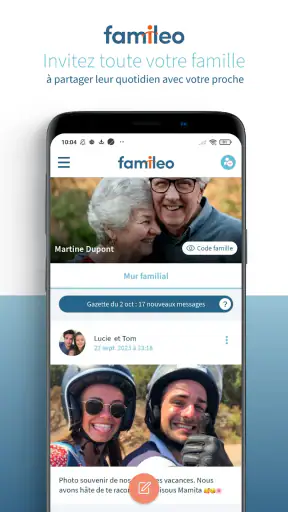 Famileo – Journal familial screenshot 1