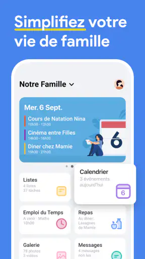 FamilyWall: Assistant familial screenshot 1