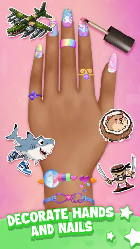 Fashion Makeover:Salon&DressUp screenshot 1