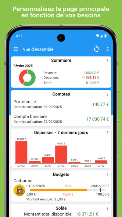 Fast Budget – Dépenses screenshot 1