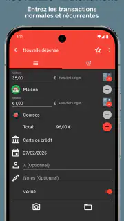 Fast Budget – Dépenses screenshot 7