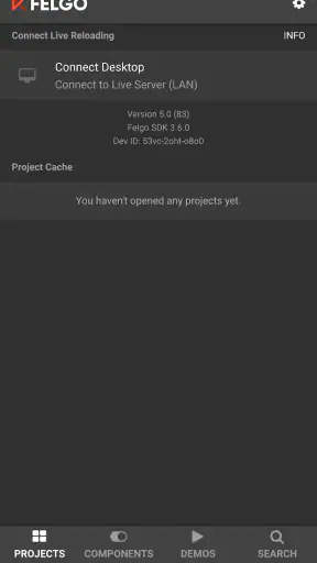 Felgo 3 QML Dev App screenshot 1