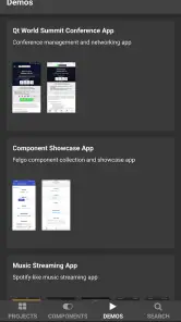 Felgo 3 QML Dev App screenshot