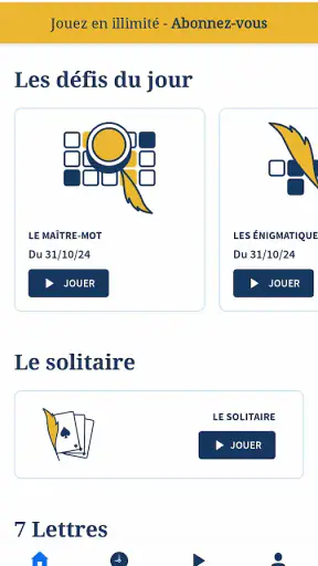 Figaro Jeux : Jeu mots fleches screenshot 1