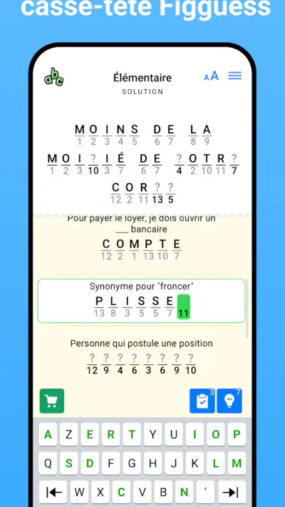 Figguess - Jeux de Mots screenshot 1