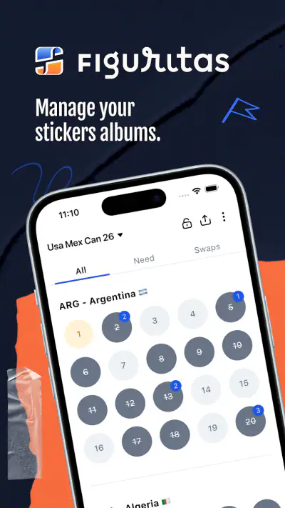 Figuritas: Coupe du Monde 2026 screenshot 1