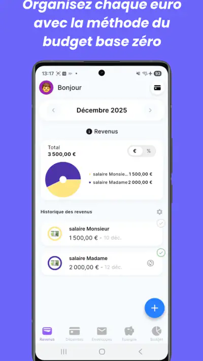 Finzee - Budget planner screenshot 1