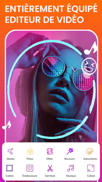 FitPix - Éditeur Vidéo screenshot 1