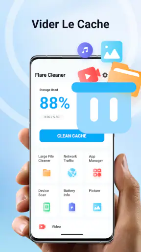 Flare Cleaner screenshot 1
