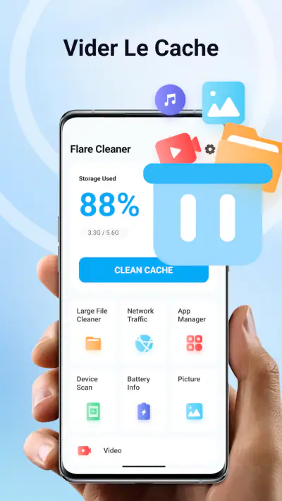 Flare Cleaner screenshot 1