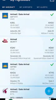 FlightAware Suivi de vols screenshot 2