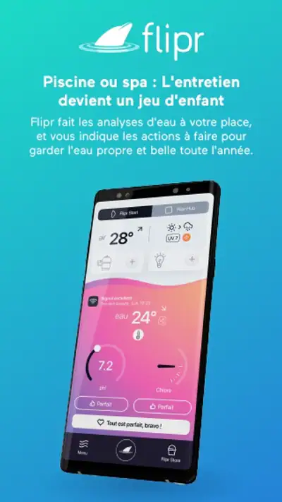Flipr - Piscine connectée screenshot 1