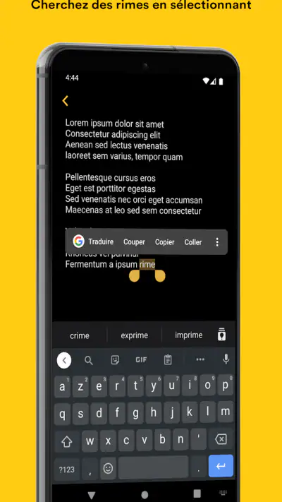 Flow - Textes & rimes screenshot 1