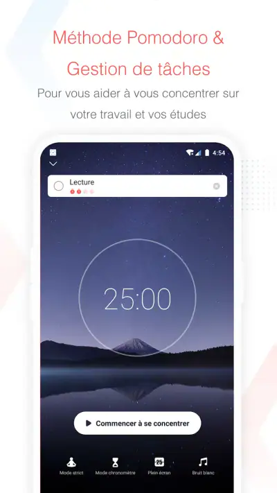Focus To-Do: Pomodoro & Tâches screenshot 1