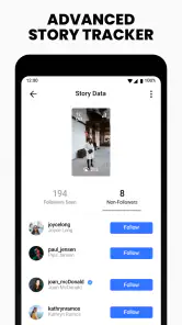 FollowMeter pour Instagram screenshot