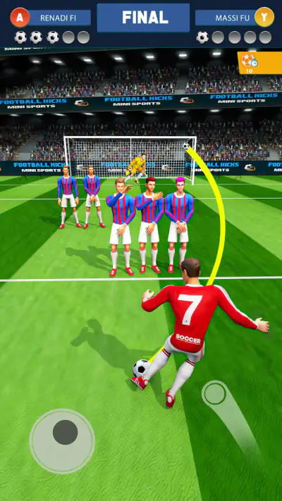 Jeu de but de football screenshot 1