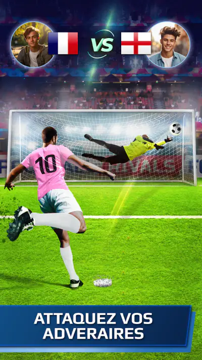 Football Rivals: Jeu de foot screenshot 1