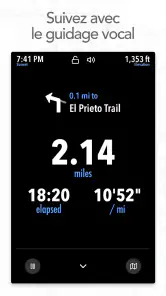 Footpath Calcul Itineraire screenshot