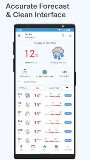 Foreca Weather screenshot 1