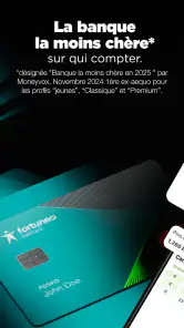 Fortuneo ma banque en ligne screenshot