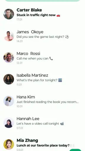 Fossify Messages screenshot 1