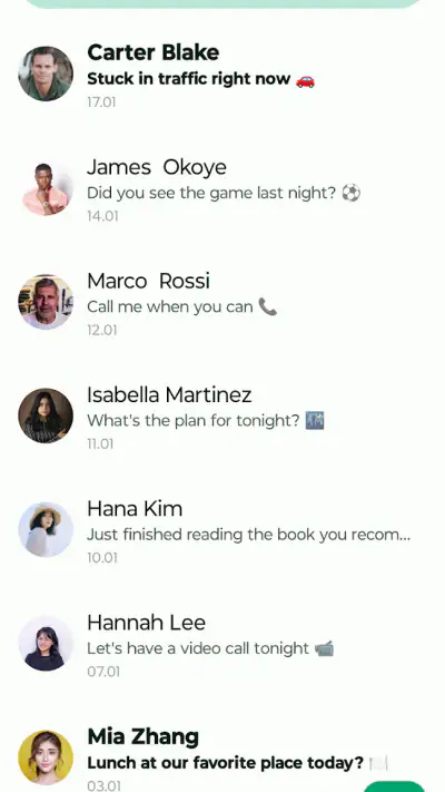 Fossify Messages screenshot 1