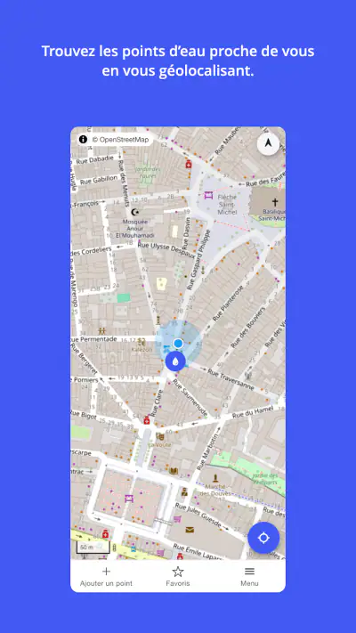 FreeTaps : les points d'eau screenshot 1